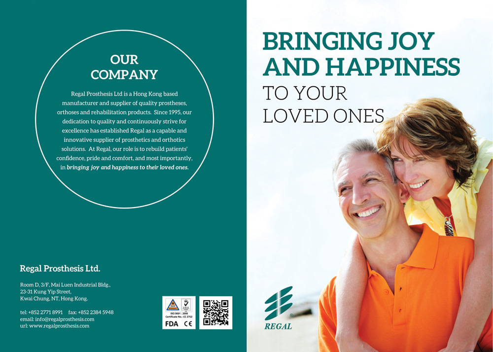 Regal Prosthesis - Brochure Design