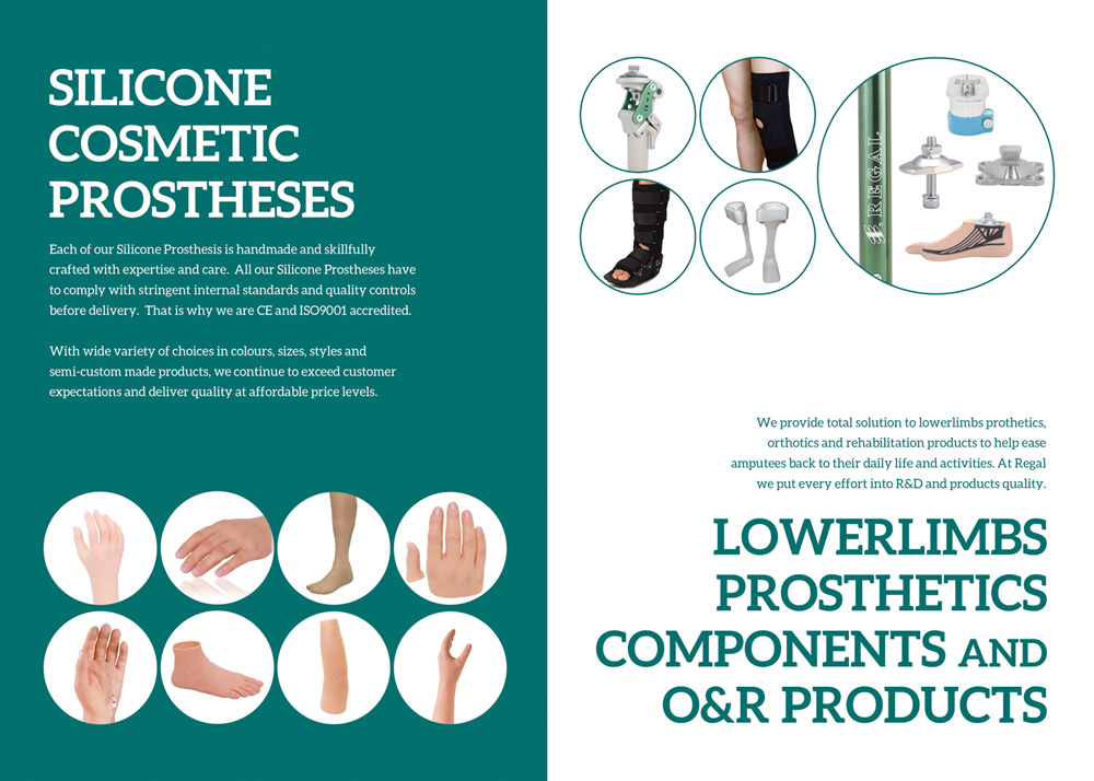 Regal Prosthesis - Brochure Design